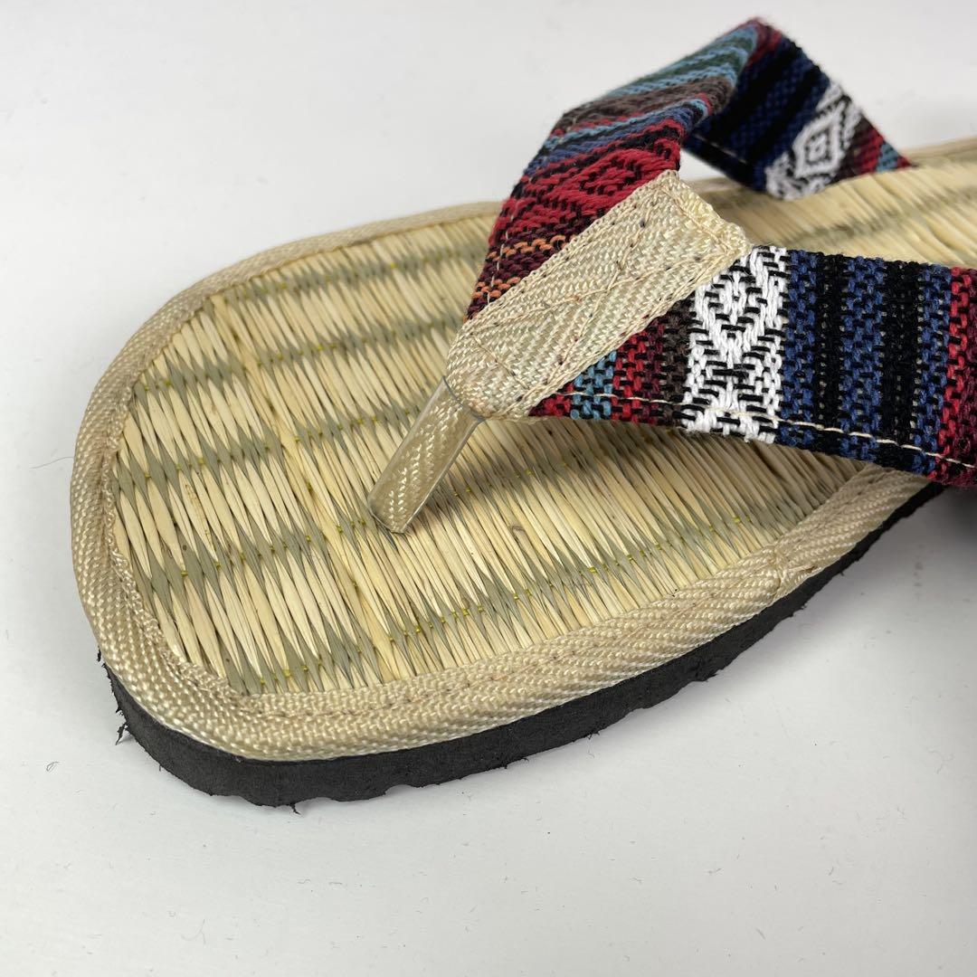 い草サンダル　和風　和装　ルームサンダル　スリッパ　軽量　鼻緒タイプ　の画像