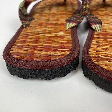 い草サンダル　和風　和装　ルームサンダル　スリッパ　軽量　鼻緒タイプ　の画像