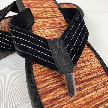い草サンダル　和風　和装　ルームサンダル　スリッパ　軽量　鼻緒タイプ　の画像