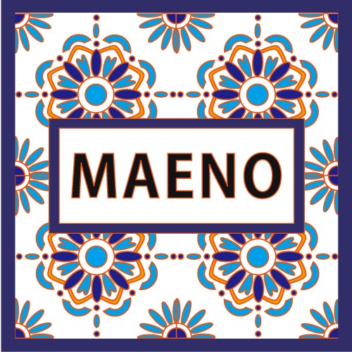 表札C「ケロアンA」200×200mmの画像