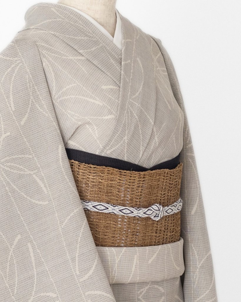 東郷織物 「夏大島紬」着尺＜お仕立て代込＞の画像