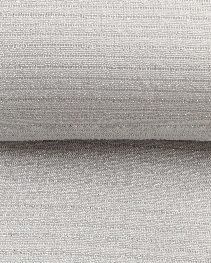 千成堂着物店 一点もの帯揚げ 帯揚げ 「白鼠 × 絽（銀通し）」 夏帯揚げ ＜即日発送可＞ の画像