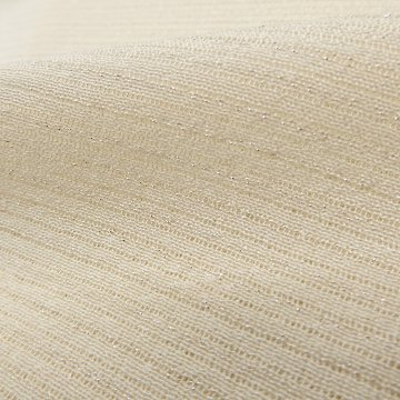 千成堂着物店 一点もの帯揚げ「鳥の子色 × 絽（銀通し）」 夏帯揚げ ＜即日発送可＞ の画像