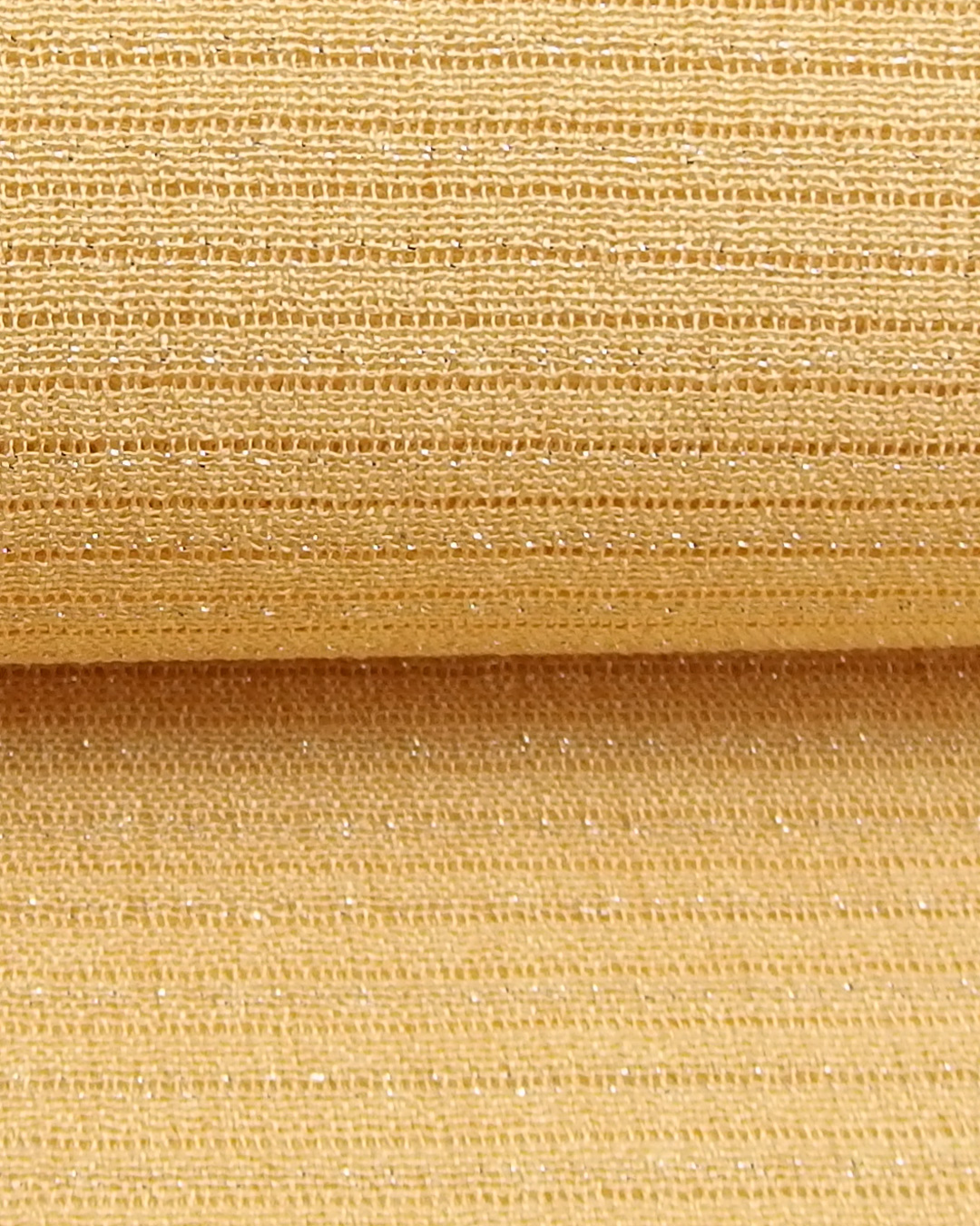 千成堂着物店 一点もの帯揚げ「杏子色 × 絽（銀通し）」 夏帯揚げ ＜即日発送可＞ の画像