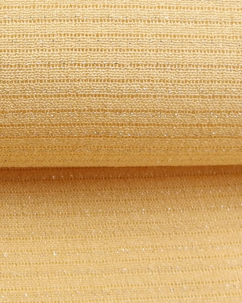 千成堂着物店 一点もの帯揚げ 帯揚げ 「薄橙 × 絽（銀通し）」 夏帯揚げ ＜即日発送可＞ の画像