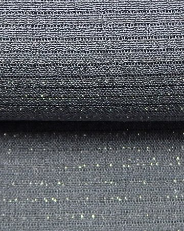 千成堂着物店 一点もの帯揚げ 帯揚げ 「桔梗鼠 × 絽（銀通し）」 夏帯揚げ ＜即日発送可＞ の画像