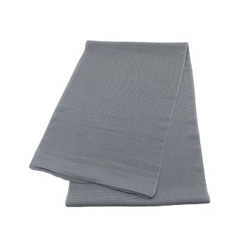 千成堂着物店 一点もの帯揚げ「桔梗鼠 × 絽（銀通し）」 夏帯揚げ ＜即日発送可＞ の画像