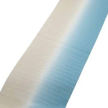 渡敬 東雲連絽立ぼかし 夏帯揚げ 絹鼠と浅縹 ＜即日発送可＞の画像