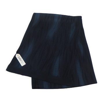 渡敬 葉蘭メッシュヨロケボカシ 夏帯揚げ 鉄紺色 ＜即日発送可＞の画像