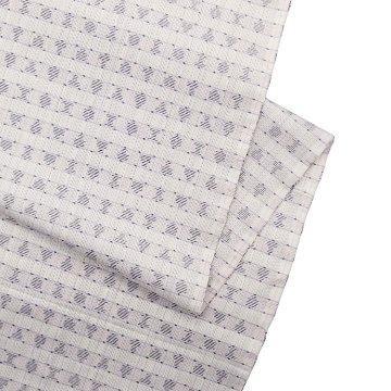 伊集院リキ商店 本場大島紬 「白大島 (緯絣・経絣残糸)」灰紫 着尺 ＜お仕立て代込＞の画像