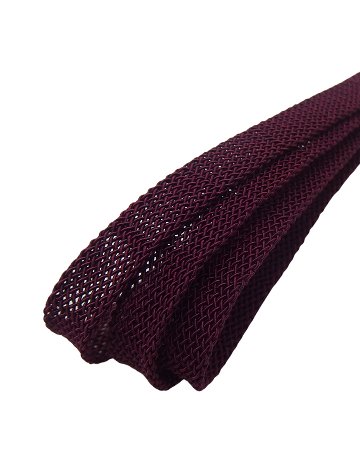 衿秀 夏帯締め レース三分紐  葡萄色 ＜即日発送可＞の画像