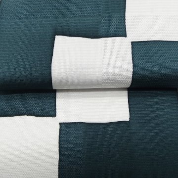 衿秀 夏帯揚げ メッシュ市松四角白抜き 天鵞絨（びろうど）色 ＜即日発送可＞の画像