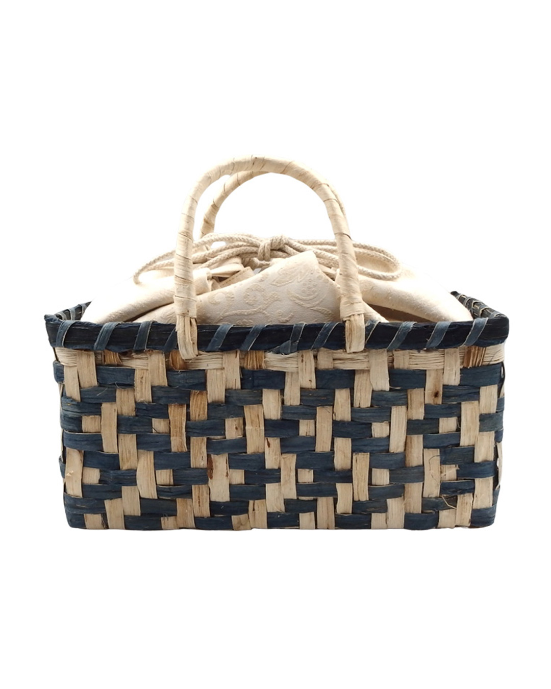 SOSAKUBAG(奥村草作) 「楮細工のバッグ 千成堂別注」 梔子青の画像