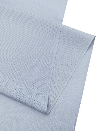 駒絽白着尺（五泉）×千成堂着物店 「三本絽の色無地」灰青 ＜お仕立て代込＞の画像