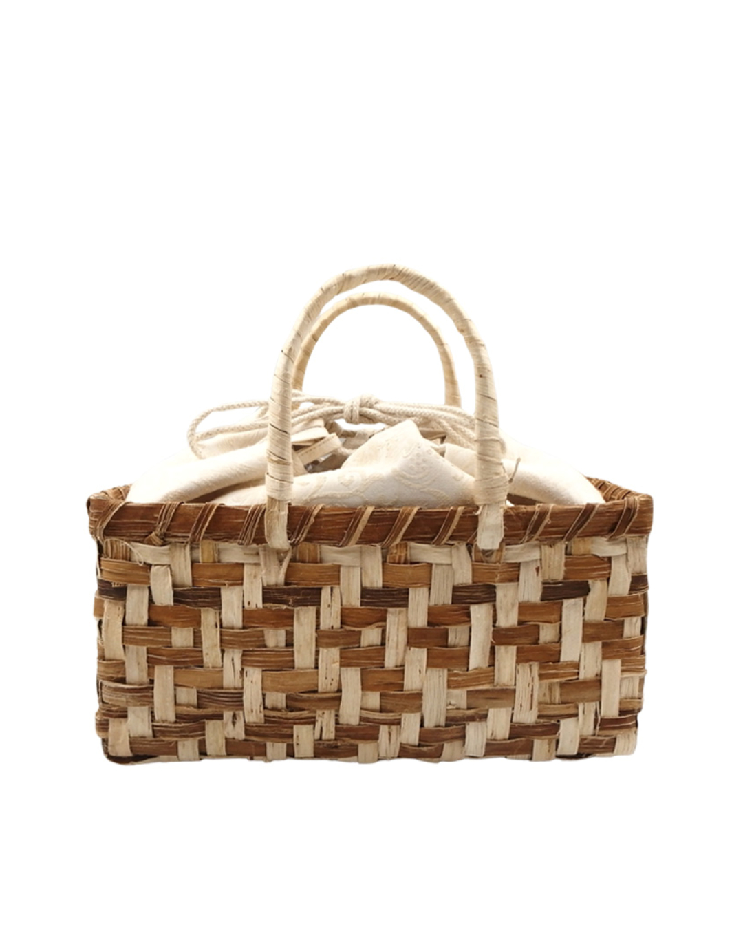 SOSAKUBAG(奥村草作) 「楮細工のバッグ 千成堂別注」珈琲の画像