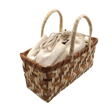 SOSAKUBAG(奥村草作) 「楮細工のバッグ 千成堂別注」珈琲の画像