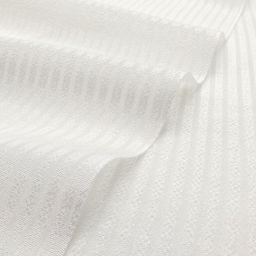 千成堂着物店 帯揚げ「白 × 経絽」夏帯揚げ ＜即日発送可＞ の画像