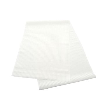 千成堂着物店 帯揚げ「白 × 経絽」夏帯揚げ ＜即日発送可＞ の画像