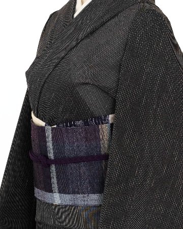 和小物さくら 夏帯締め 平唐レース 桑の実色 切り房 ＜即日発送可＞の画像
