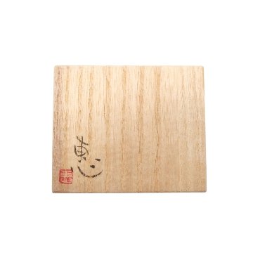 田上惠美子 硝子の帯留 「透 / 透明と箔」ガラス・箔の画像