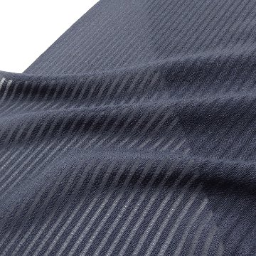 千成堂着物店 一点もの帯揚げ 「濃鼠 × 経撚り絽ちりめん」 夏帯揚げ ＜即日発送可＞の画像