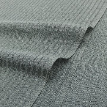千成堂着物店 一点もの帯揚げ 「深川鼠 × 経撚り絽ちりめん」 夏帯揚げ ＜即日発送可＞の画像