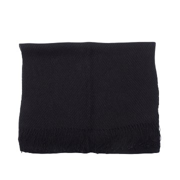 Kameli apartment（カメリ アパートメント）「黒・フリンジ」手織り大判ストール（ショール）リネン×ビスコース＜即日発送可＞の画像