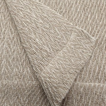 Kameli apartment（カメリ アパートメント）「ナチュラル」手織り大判ストール（ショール）リネン＜即日発送可＞の画像