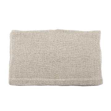 Kameli apartment（カメリ アパートメント）「ナチュラル」手織り大判ストール（ショール）リネン＜即日発送可＞の画像