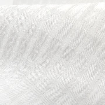 千成堂着物店 帯揚げ「白 × 格子・経撚り絽ちりめん 」 夏帯揚げ ＜即日発送可＞ の画像