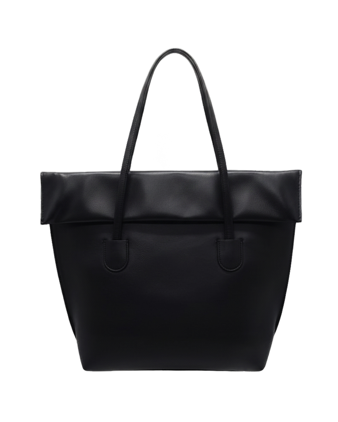 JUNYA WARASHINA (ジュンヤ・ワラシナ)「Museum Bag（ミュージアム・バッグ）」ハンドバッグ 黒 ラムレザーの画像