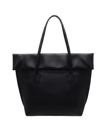 ＜6月24日 21:00発売〜＞ JUNYA WARASHINA (ジュンヤ・ワラシナ)「Museum Bag（ミュージアム・バッグ）」ハンドバッグ 黒 ラムレザーの画像