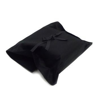 JUNYA WARASHINA (ジュンヤ・ワラシナ)「Ohagi, mop （オハギ, モップ）」ハンドバッグ 黒 ラムレザーの画像