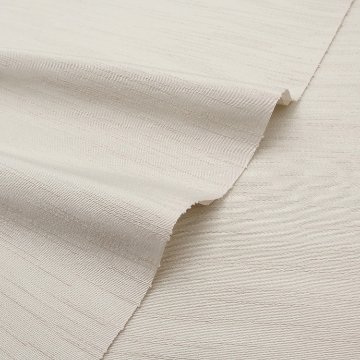千成堂着物店 一点もの帯揚げ 「生成色 × 紬糸入り」 帯揚げ ＜即日発送可＞ の画像