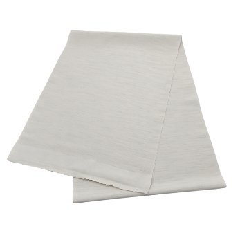 千成堂着物店 一点もの帯揚げ 「絹鼠 × 紬糸入り」 帯揚げ ＜即日発送可＞ の画像
