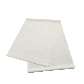 千成堂着物店 一点もの帯揚げ 「灰白色 × 紬糸入り」 帯揚げ ＜即日発送可＞ の画像