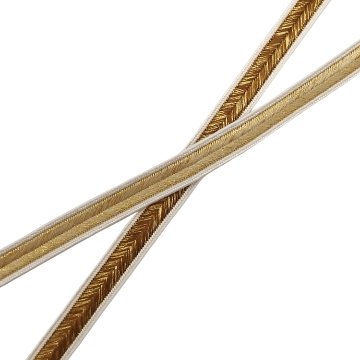 渡敬 帯締め 高麗大和ぼかし撚房 唐茶から白茶 金糸＜即日発送可＞の画像
