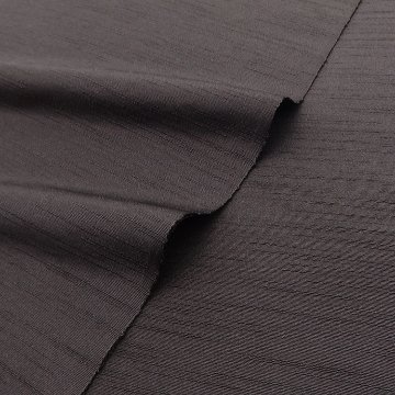 千成堂着物店 一点もの帯揚げ 「濃茶色 × 紬糸入り」 ＜即日発送可＞ の画像