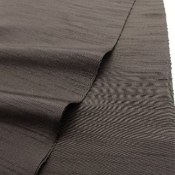 千成堂着物店 一点もの帯揚げ 「樺茶 × 紬糸入り」  ＜即日発送可＞ の画像