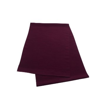 千成堂着物店 一点もの帯揚げ 「桑の実色 × 紬糸入り」  ＜即日発送可＞ の画像