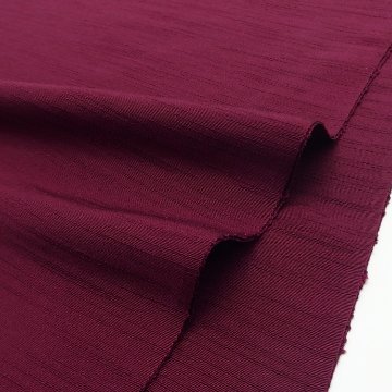 千成堂着物店 一点もの帯揚げ 「紫檀色 × 紬糸入り」  ＜即日発送可＞ の画像