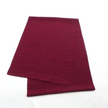 千成堂着物店 一点もの帯揚げ 「赤紫 × 紬糸入り」  ＜即日発送可＞ の画像