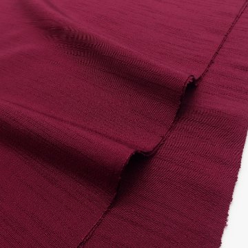 千成堂着物店 一点もの帯揚げ 「赤紫 × 紬糸入り」  ＜即日発送可＞ の画像