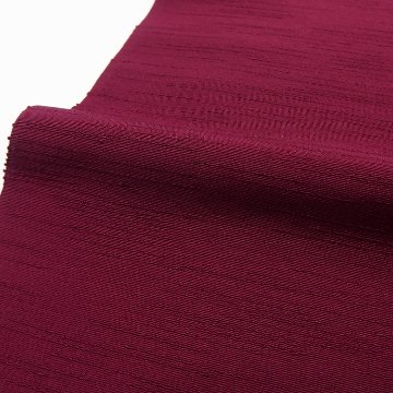 千成堂着物店 一点もの帯揚げ 「赤紫 × 紬糸入り」  ＜即日発送可＞ の画像