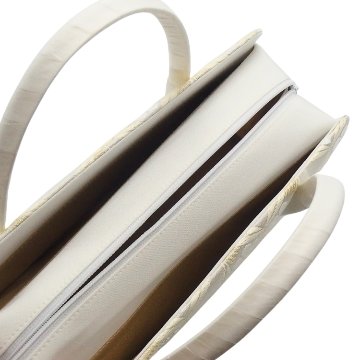 衿秀 利休バッグ「七宝文」白銀に金 ＜即日発送可＞の画像