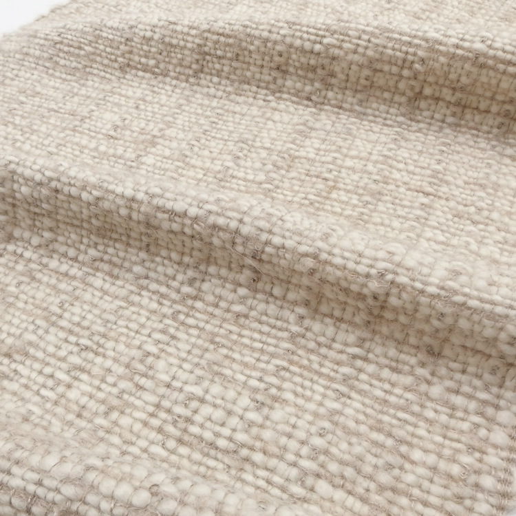 ＜10/17 21:00～発売＞Kameli apartment（カメリ アパートメント）「エクリュ」手織りマフラー（ショール）リネン×ウール＜即日発送可＞の画像