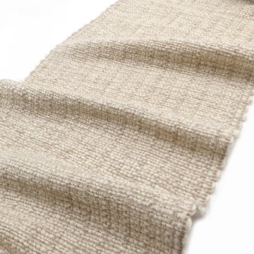 ＜10/17 21:00～発売＞Kameli apartment（カメリ アパートメント）「エクリュ」手織りマフラー（ショール）リネン×ウール＜即日発送可＞の画像