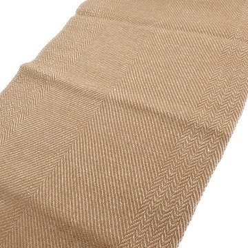 ＜10/17 21:00～発売＞Kameli apartment（カメリ アパートメント）「ベージュ」手織り大判ストール（ショール）リネン×ウール＜即日発送可＞の画像
