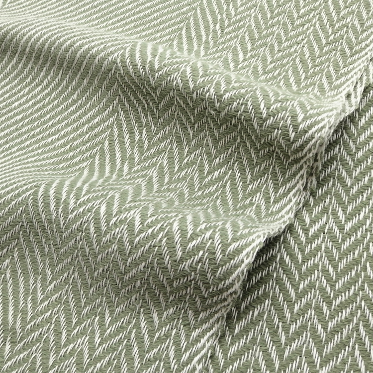 ＜10/17 21:00～発売＞Kameli apartment（カメリ アパートメント）「グリーン」手織り大判ストール（ショール）リネン×ウール＜即日発送可＞の画像