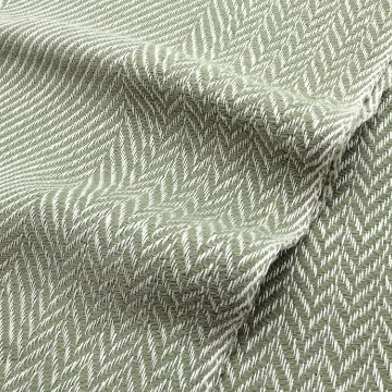 ＜10/17 21:00～発売＞Kameli apartment（カメリ アパートメント）「グリーン」手織り大判ストール（ショール）リネン×ウール＜即日発送可＞の画像